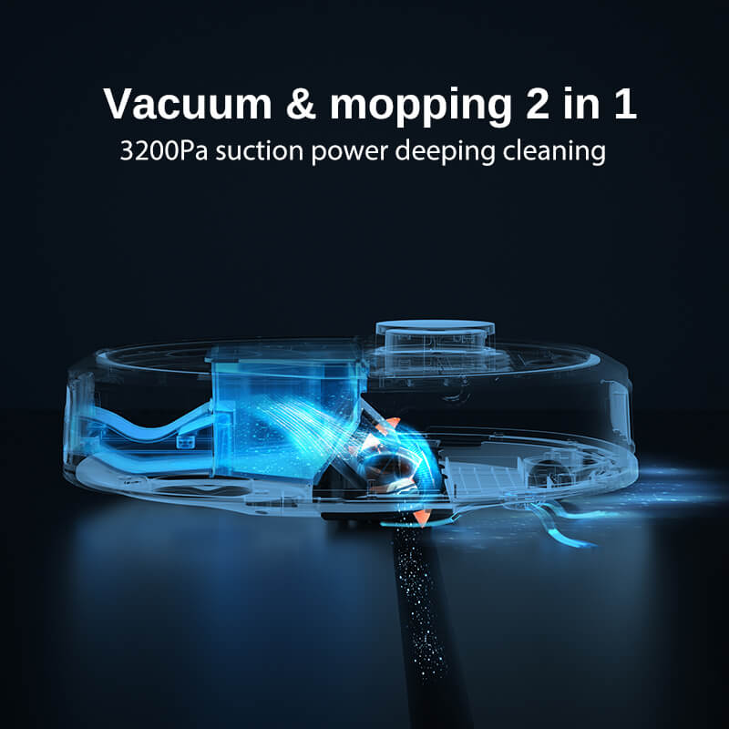 ROIDMI EVA Self-Cleaning & Emptying Robot Vacuum